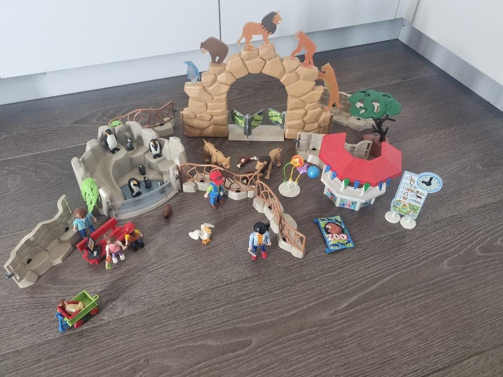Playmobil dierentuin, Kinderen en Baby's, Speelgoed | Playmobil, Zo goed als nieuw, Complete set, Ophalen