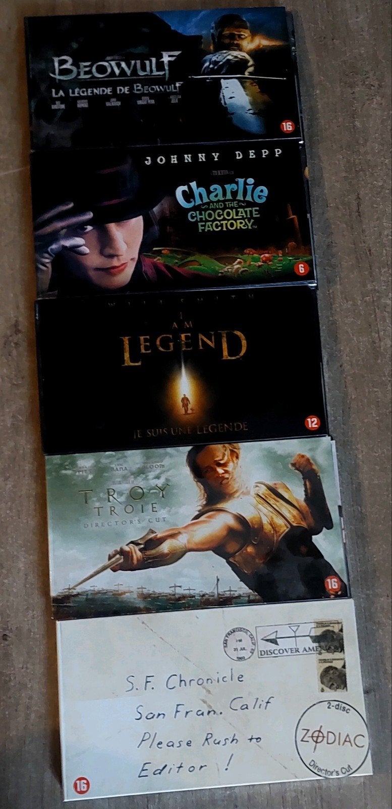 lot dvds ( enkel in 1 lot te koop), Ophalen