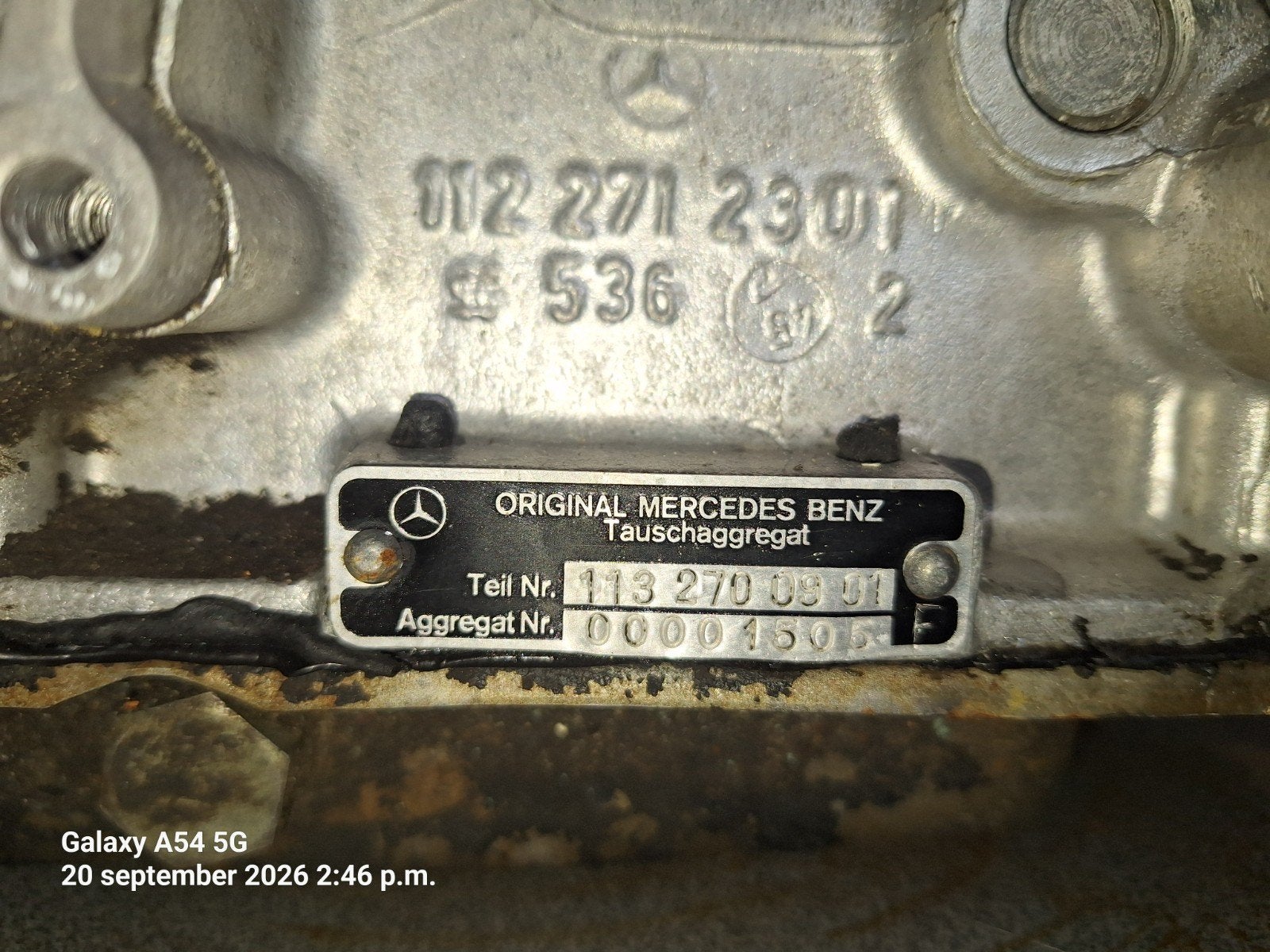 originele Mercedes automaat K4A025 - 113 270 09 01, Achat, Mercedes-Benz, Automatique, Particulier
