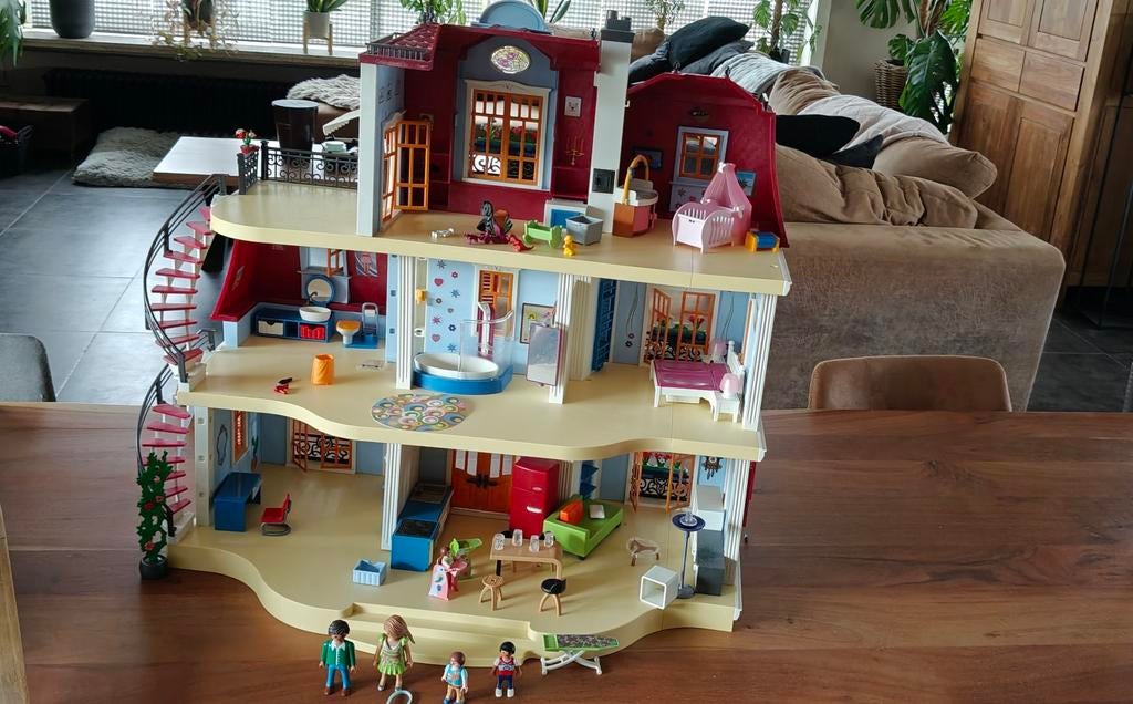 Playmobil gemeubileerd herenhuis, Kinderen en Baby's, Ophalen