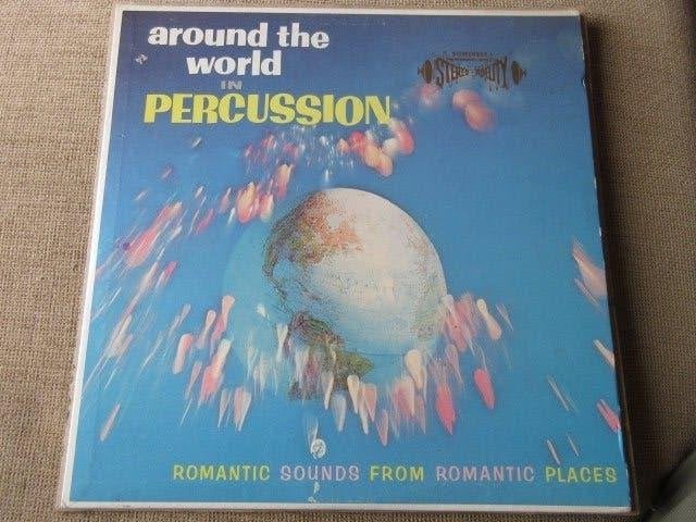 De wereld rond in percussie met Irv Cottler (Misirlou), Cd's en Dvd's, Vinyl | Verzamelalbums, Gebruikt, Verzenden, Originele persing