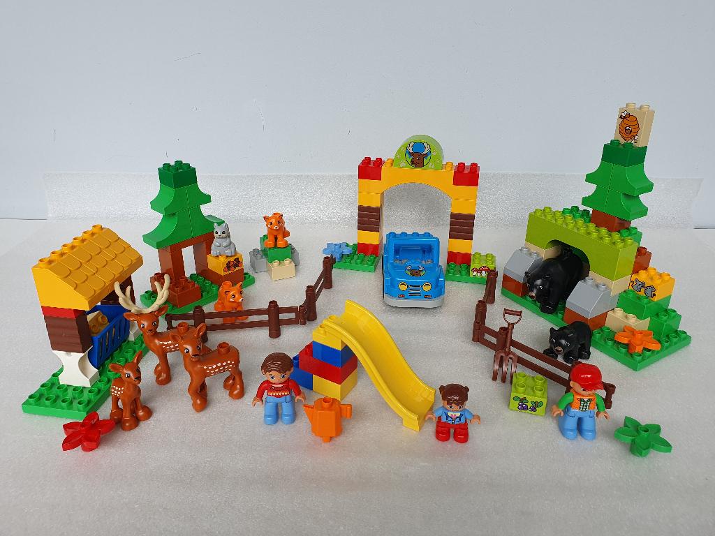 Lego Duplo 10584: Het Grote Bos (2), Enlèvement ou Envoi, Accessoires inclus, Utilisé, Duplo