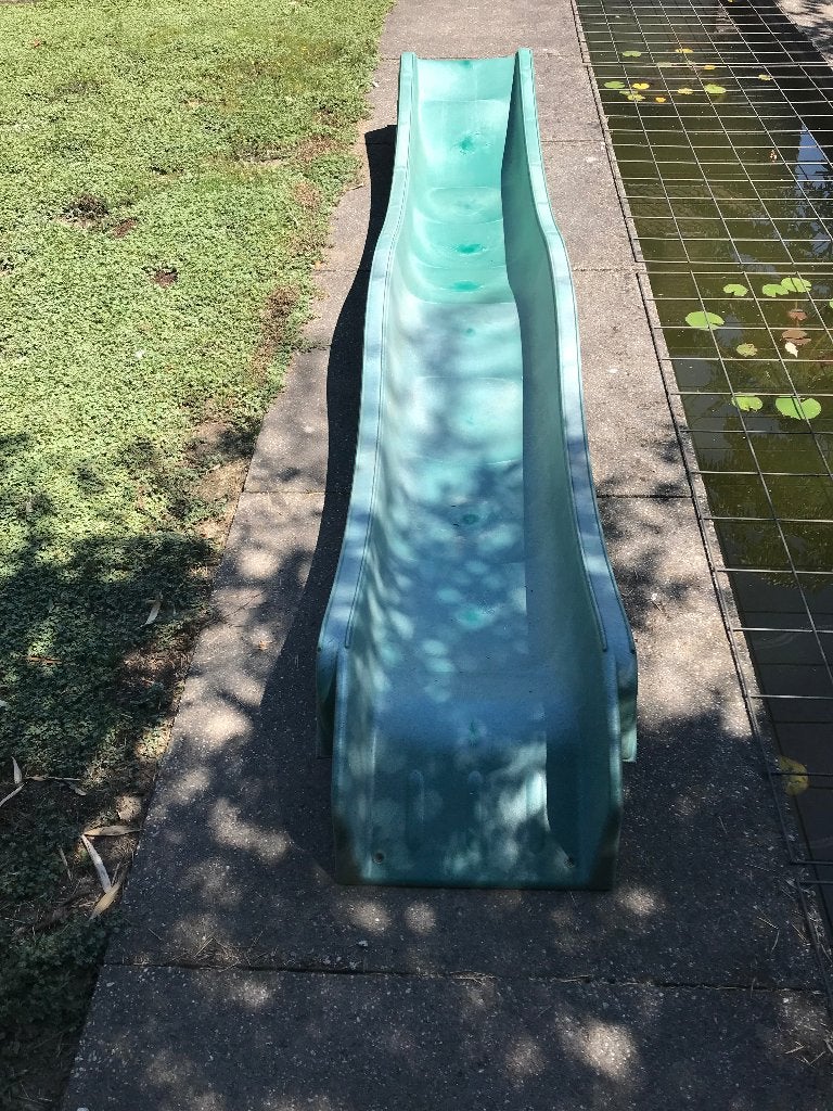 Grote glijbaan, Enlèvement, Utilisé, Toboggan