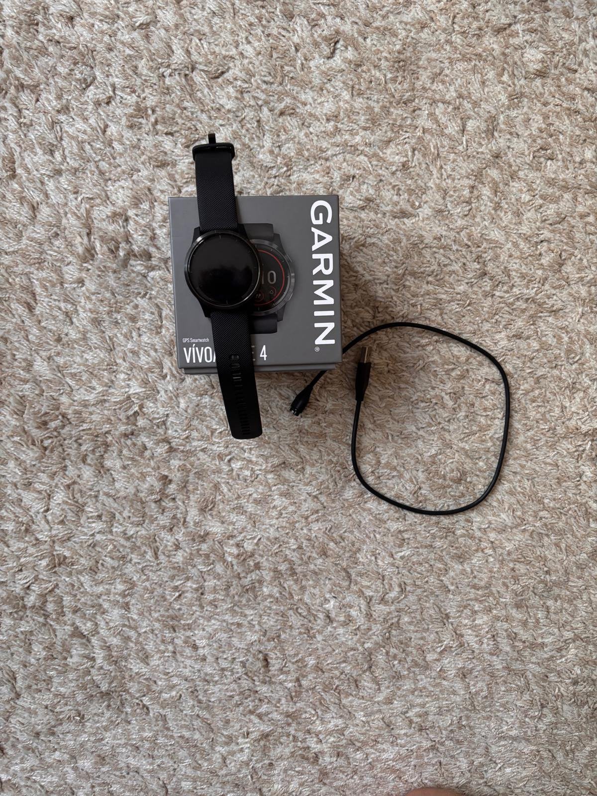 Garmin vivoactive 4, Zwart, Nieuw, Ophalen of Verzenden, Waterdicht