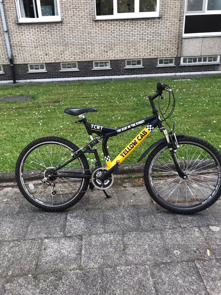 Mountainbike 24inch Topstaat, Fietsen en Brommers, Fietsen | Mountainbikes en ATB, Ophalen, Zo goed als nieuw, Heren, Velgrem