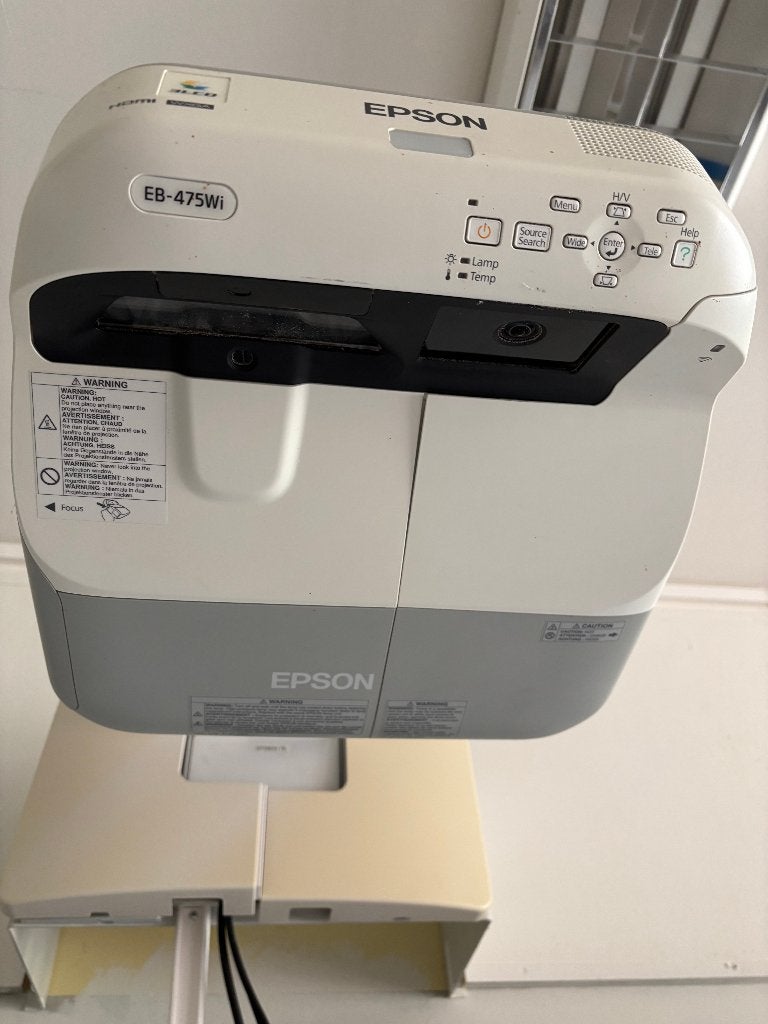 beamer Epson EB-475wi (interactief), Elektronische apparatuur, Overige elektronische apparatuur, Ophalen, Gebruikt