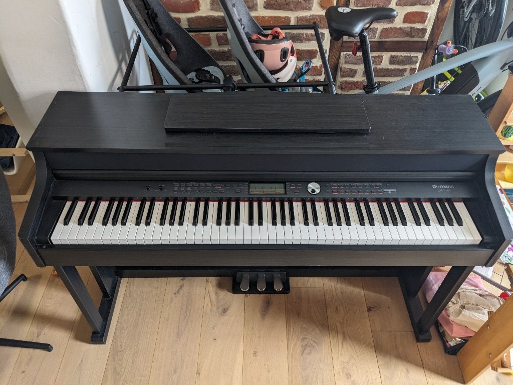 Piano numérique & tabouret - Thomann DP 95, Musique & Instruments, Pianos, Digital, Enlèvement, Utilisé, Piano