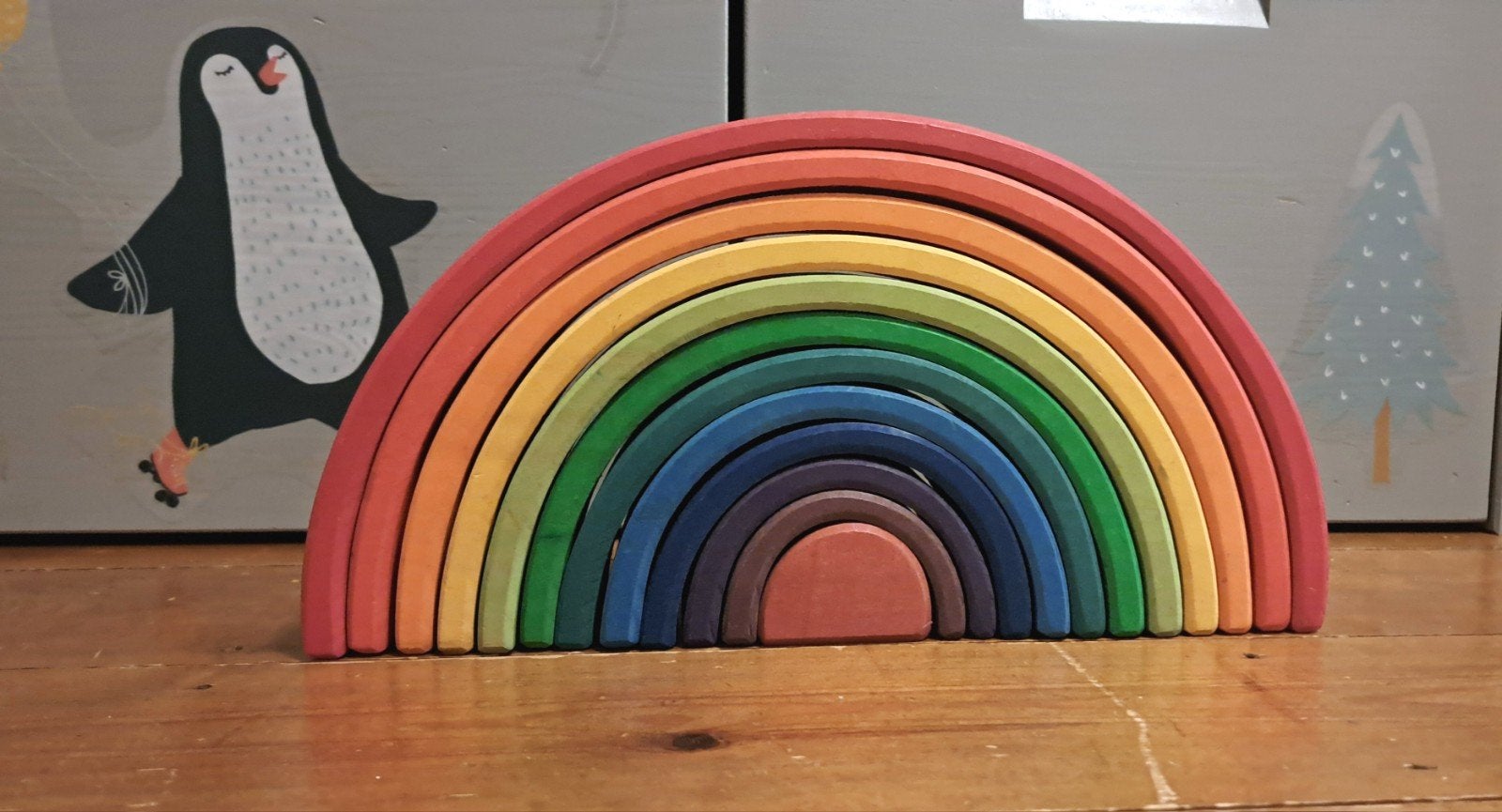 Grimm's regenboog xl, Kinderen en Baby's, Ophalen of Verzenden, Gebruikt, Overige typen