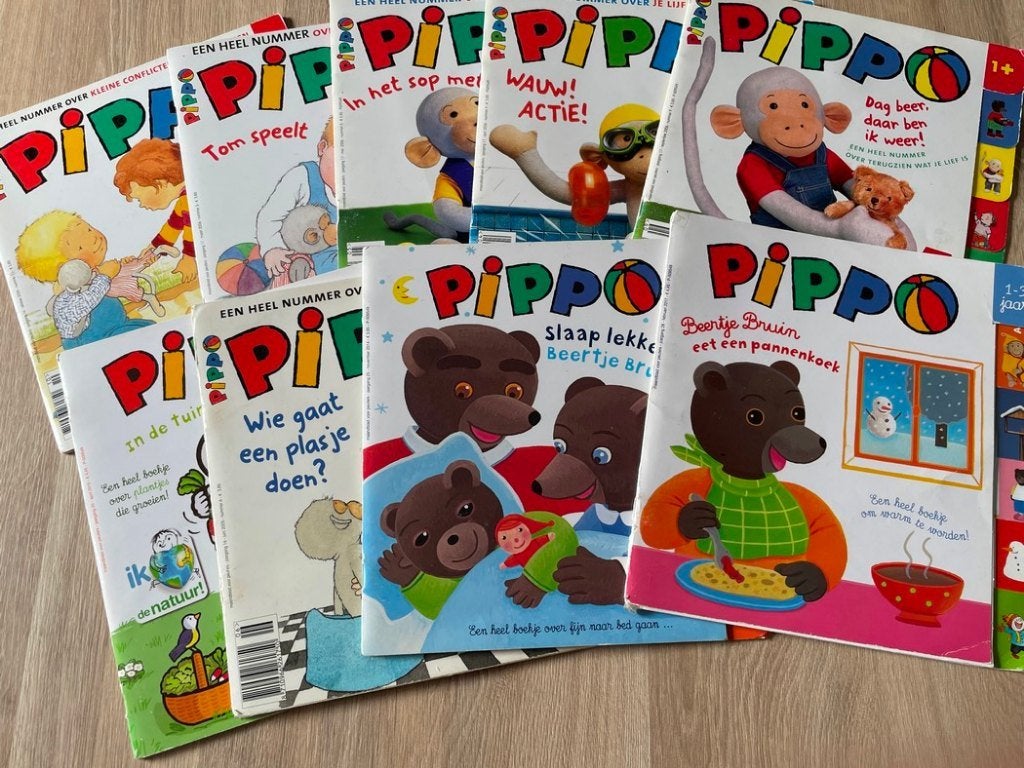 pakket Pippo boekjes, Ophalen of Verzenden