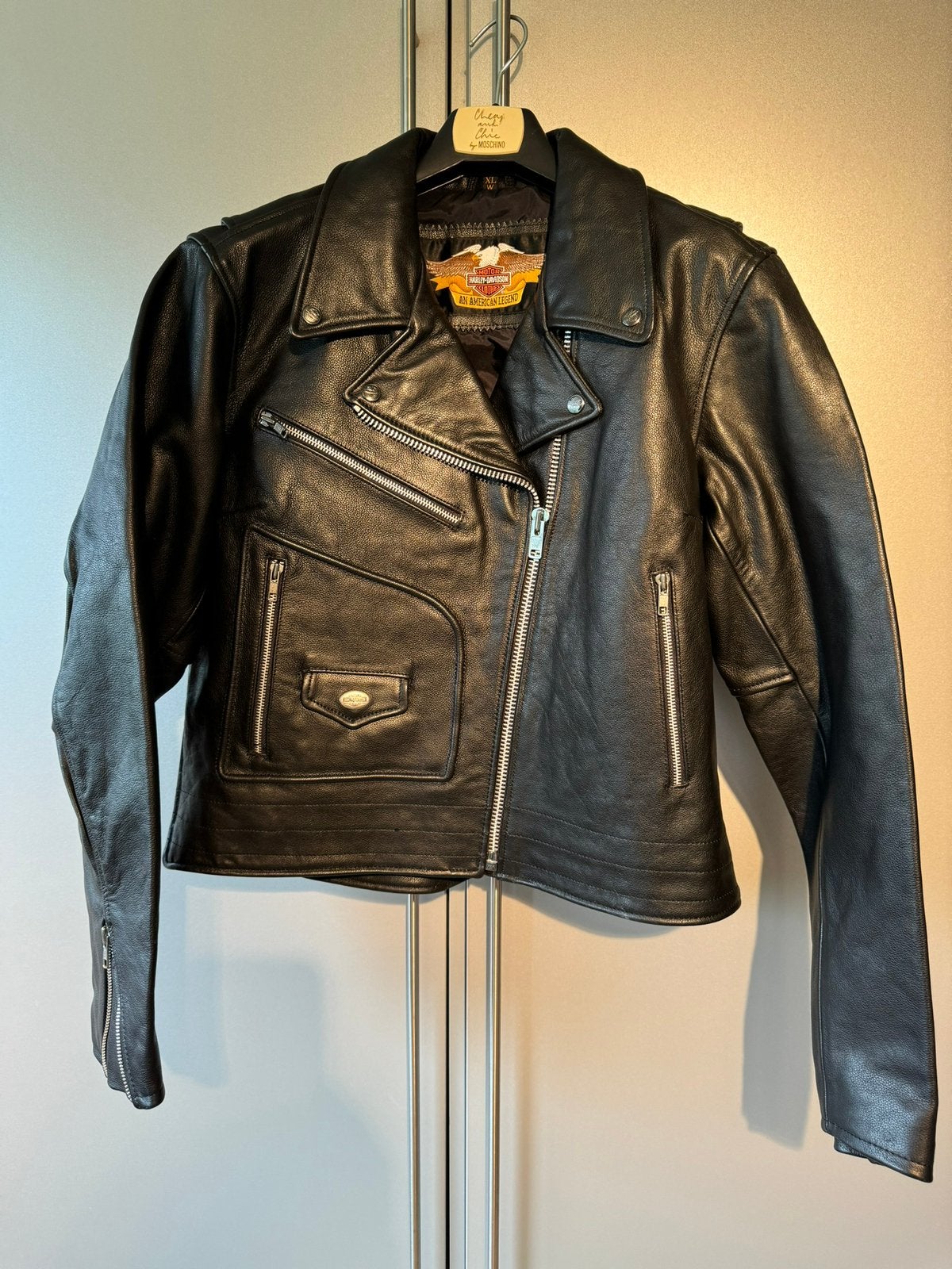 Lederen vrouwenvest Harley-Davidson maat XL, Ophalen of Verzenden, Nieuw zonder kaartje, Dames, Jas | leer