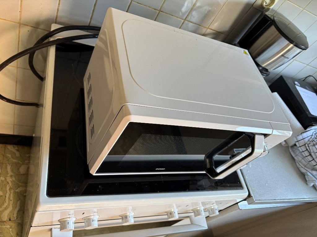 Microgolfoven DOMO (DO3120) – Wit – 20L – nieuw, Ophalen, Microgolfoven, Nieuw, Draaiplateau