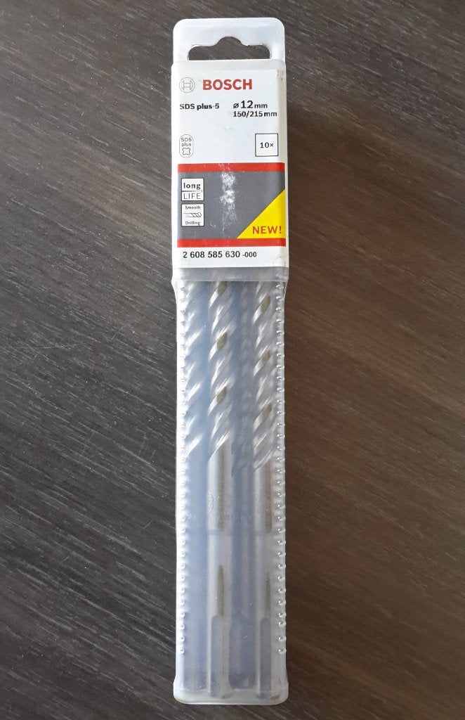 Pakket 10 x Bosch lange betonboren 12mm ( NIEUW ), Bricolage & Construction, Outillage | Autres Machines, Enlèvement ou Envoi