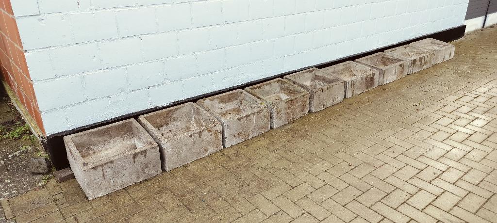 Betonnen (drink / planten) bakken, Ophalen, Gebruikt, Minder dan 60 cm, Beton