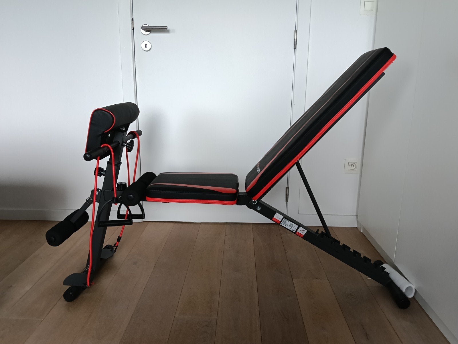Opvouwbare Fitnessbank, Sport en Fitness, Fitnessmaterialen, Ophalen, Nieuw, Fitnessbank