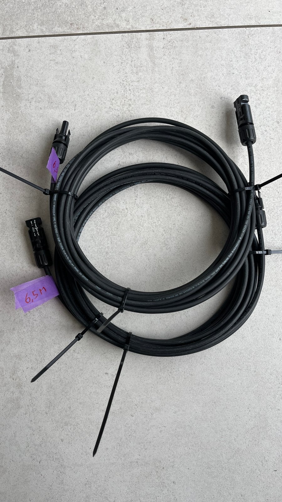 Nieuwe MC4-kabel van 6 mm2, Ophalen, Nieuw