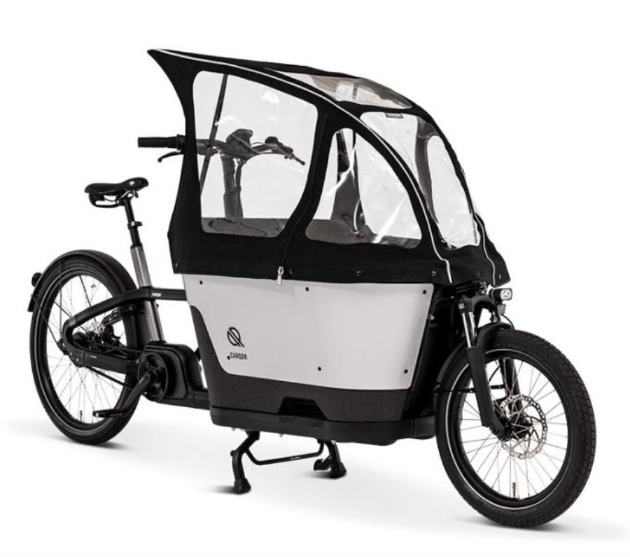 Carqon Cruise regentent zwart nieuw in doos, Ophalen, Bakfiets, Overige materialen, Overige typen