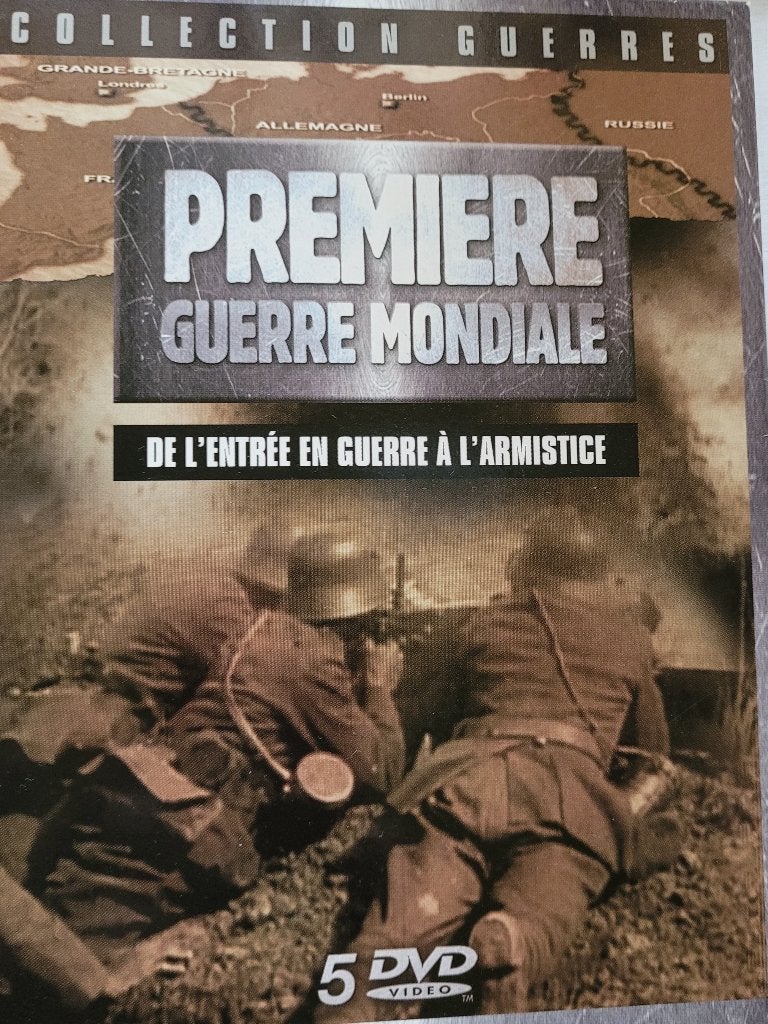 Pak van 5 dvd's uit de Eerste Wereldoorlog, Ophalen of Verzenden, Zo goed als nieuw, Oorlog