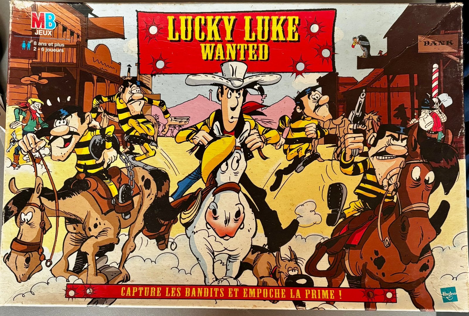 Jeux de société Lucky Luke Wanted (2002), Trois personnes ou plus