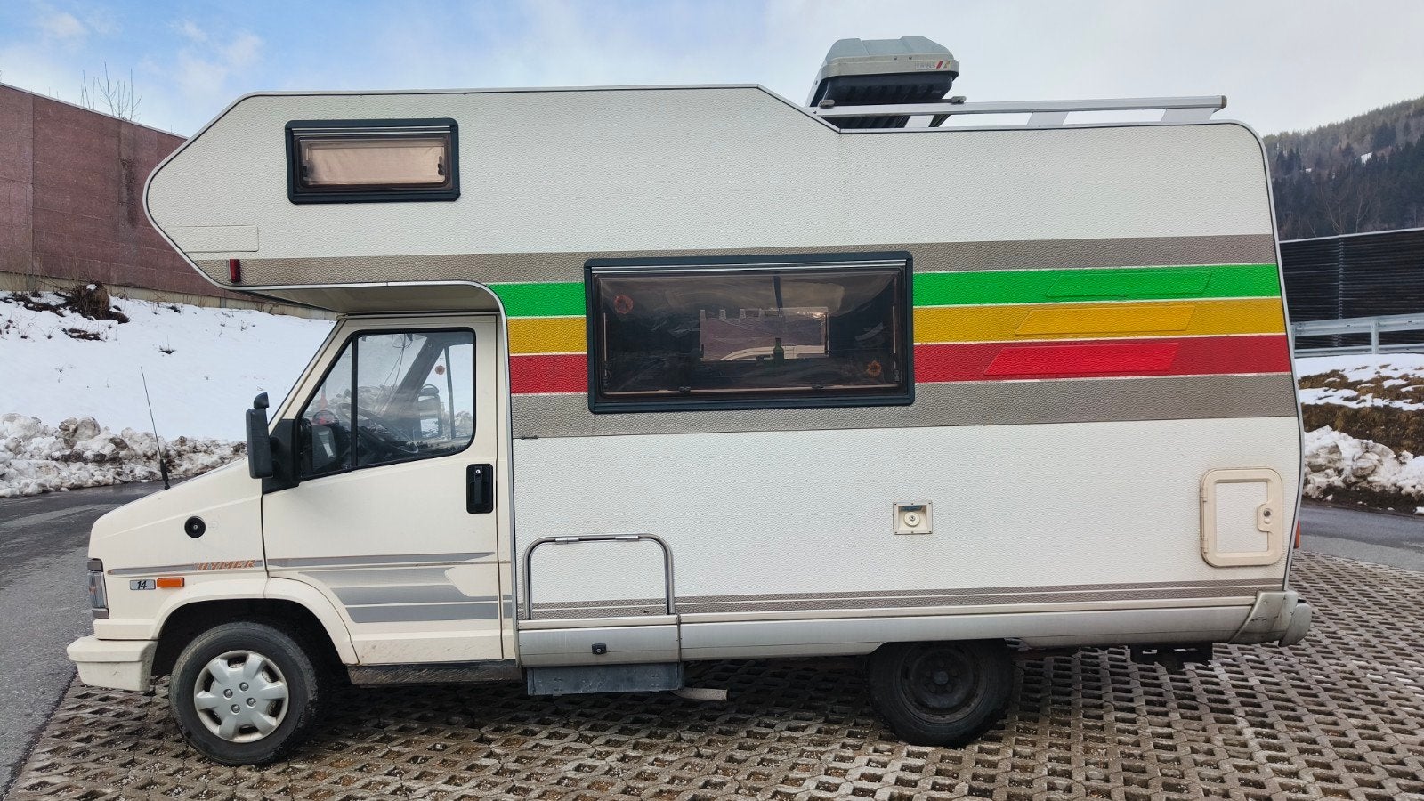 Fiat Ducato Hymer, Caravans en Kamperen, Alkoof, Ringverwarming, Fiat, Luifel