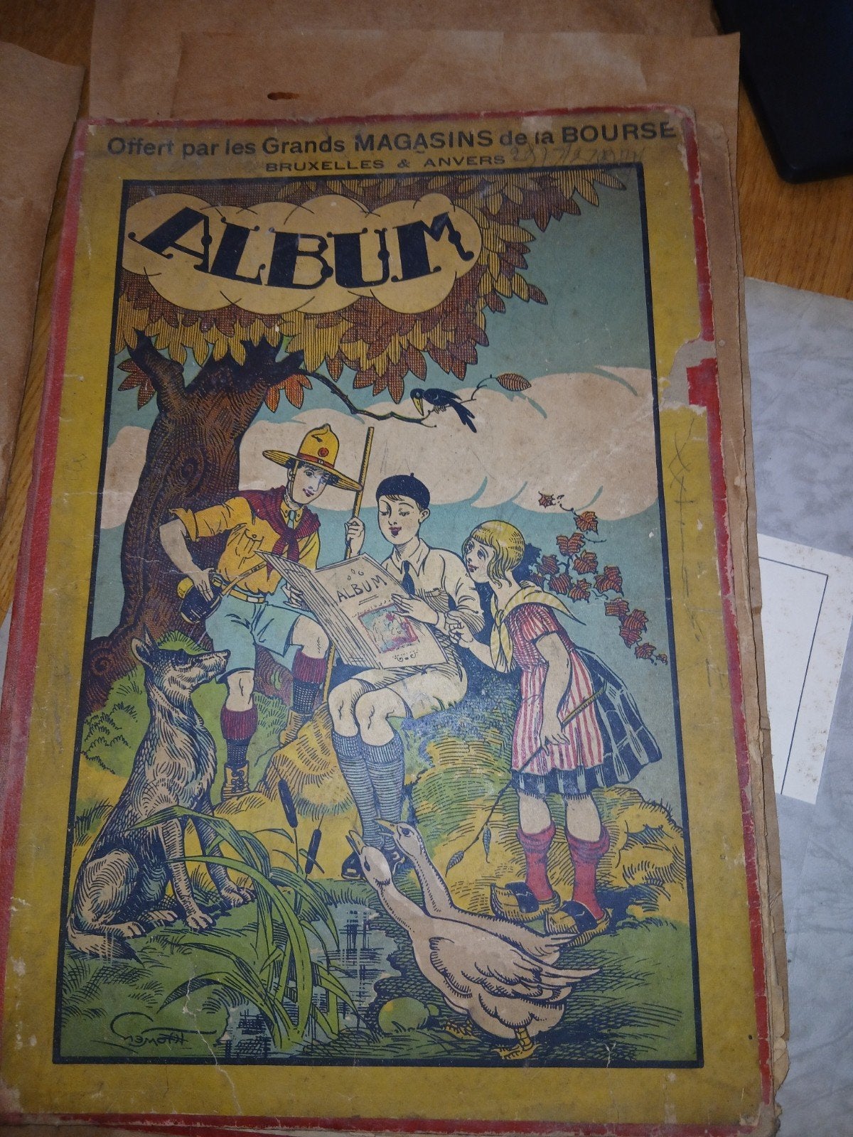vintage sprookjes album, Ophalen of Verzenden