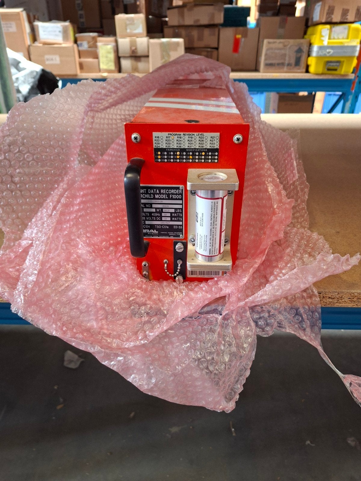 cockpit voice recorder (black box), Ophalen of Verzenden, Gebruikt