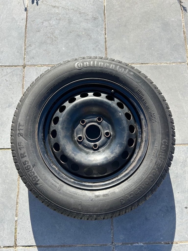 Roue de secours Golf/Caddy/Polo 5x112, Autos : Pièces & Accessoires, 15 pouces, Pneus et Jantes, Véhicule de tourisme, Pneus été