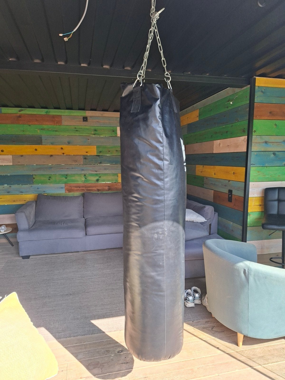 Hanumat bokzak 150cm, diameter 30cm, /- 40kg, Sport en Fitness, Ophalen, Bokszak