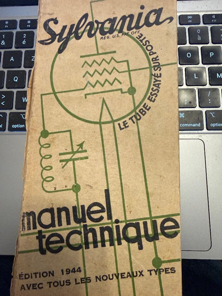 Manuel technique tubes radio Sylvania (1944), Enlèvement ou Envoi