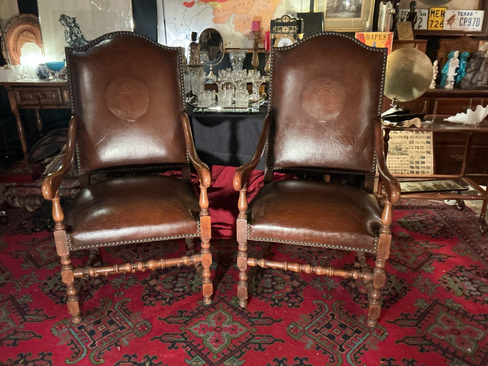 Paire de  fauteuils antique, Antiquités & Art, Enlèvement