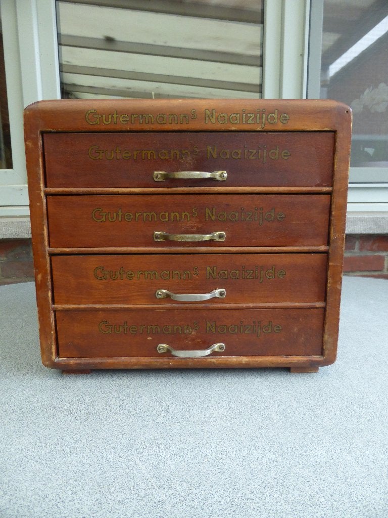 Vintage naaidoos, Antiek en Kunst, Ophalen of Verzenden