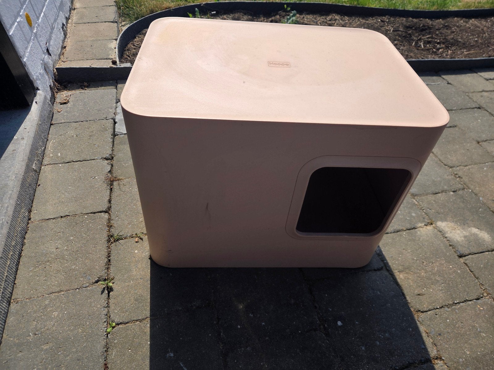 Roze kattenbak hoopo tipitent en mat, Dieren en Toebehoren, Kattenbakken, Ophalen