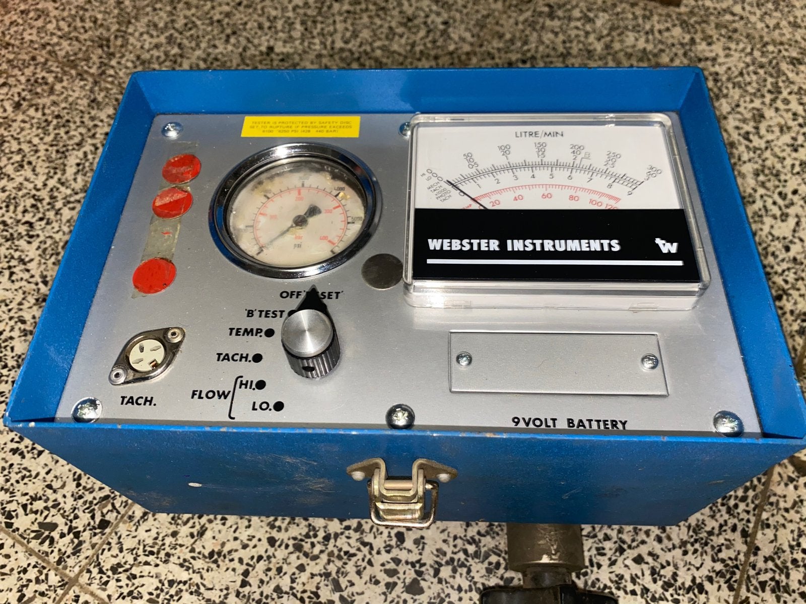 Tester WEBTEC voor hydraulische circuits, Zakelijke goederen, Ophalen