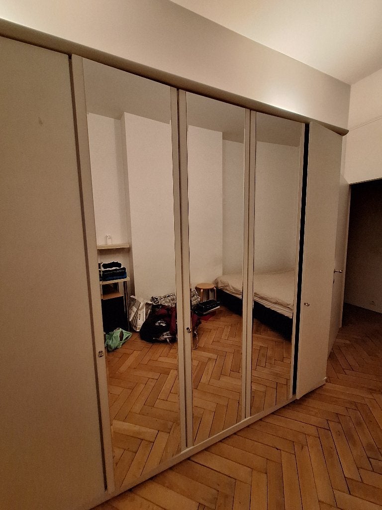 Kleerkast, Huis en Inrichting, Kasten | Kleerkasten, Ophalen, Met deur(en), Gebruikt, 200 cm of meer