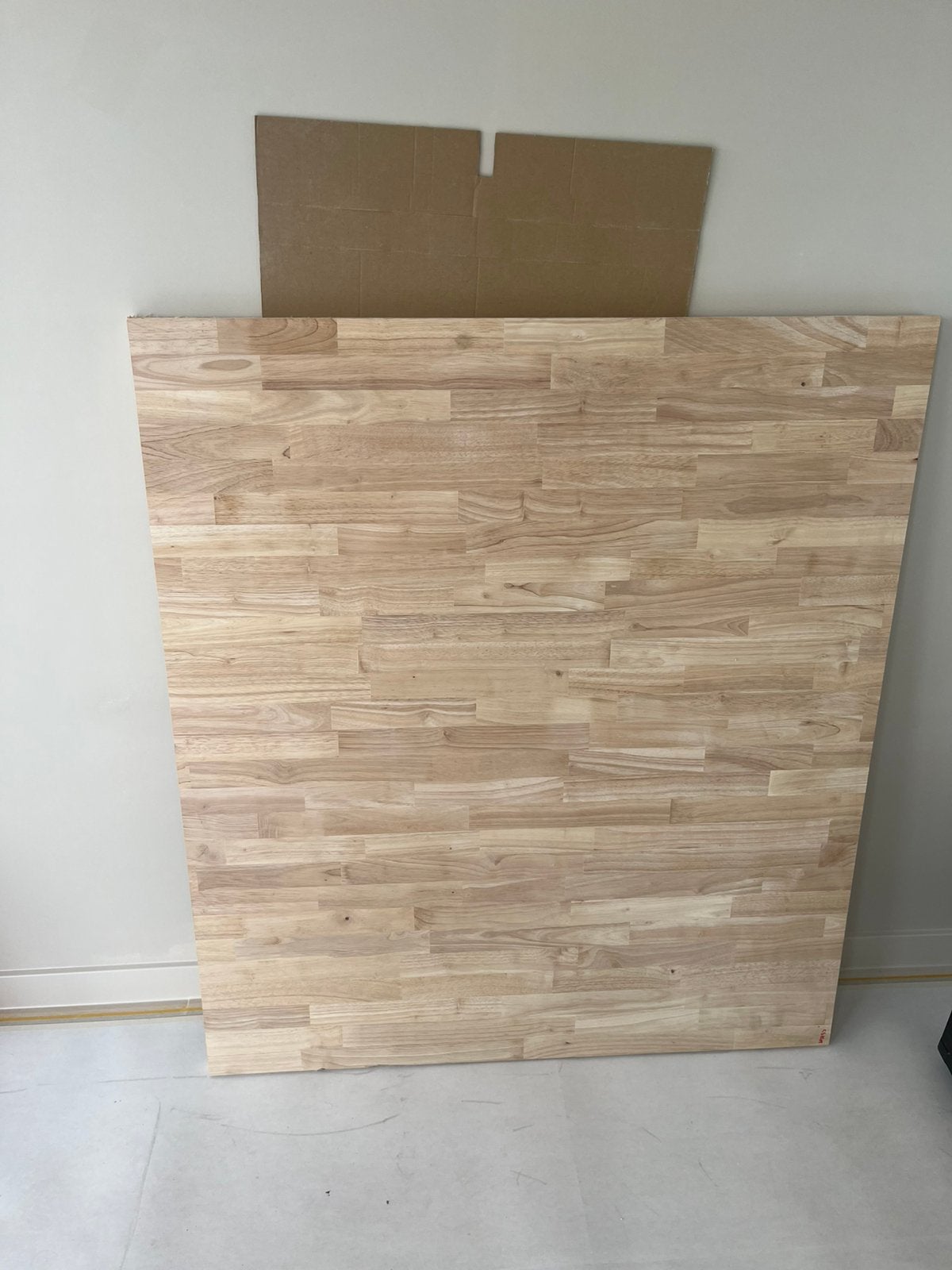 Rubberwood houten blad, Ophalen, Zo goed als nieuw