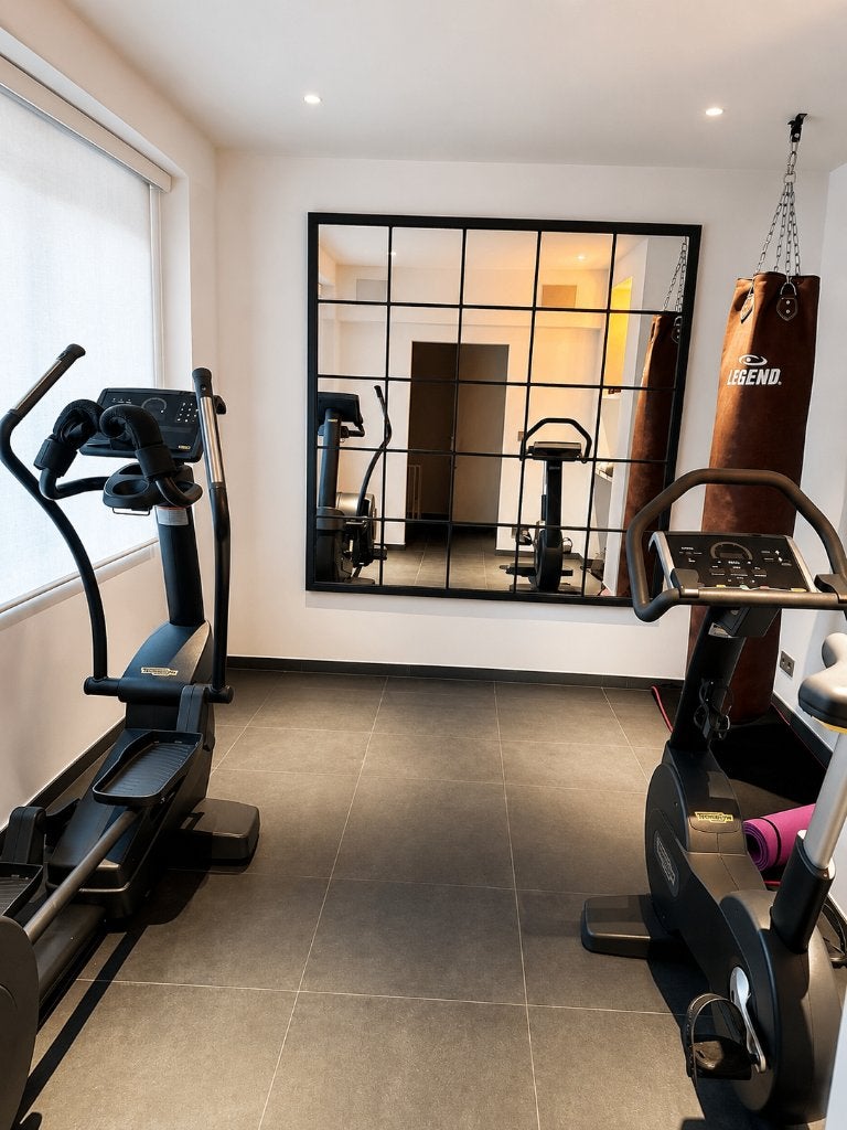 Technogym crosstrainer + fiets, Sport en Fitness, Fitnessapparatuur, Zo goed als nieuw, Crosstrainer, Armen, Benen, Borst, Buik