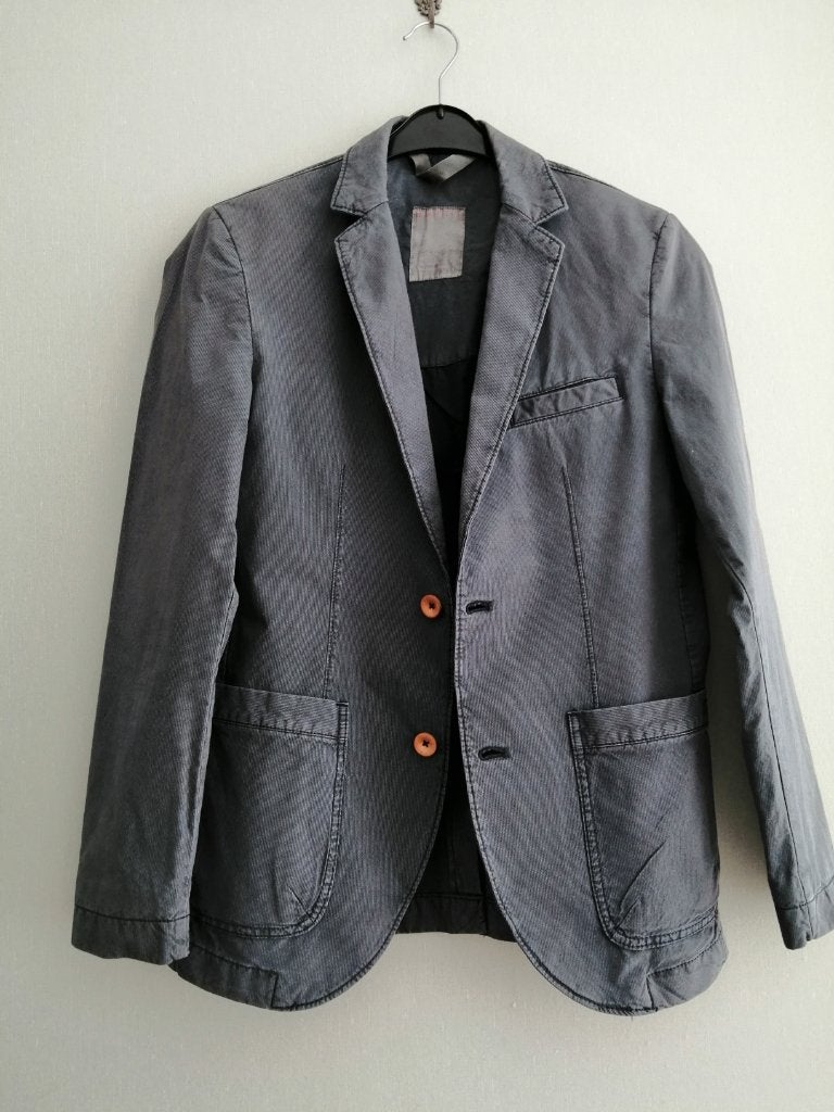 grijze blazer Esprit maat S, Kleding | Heren, Ophalen of Verzenden, Esprit, Grijs, Gedragen
