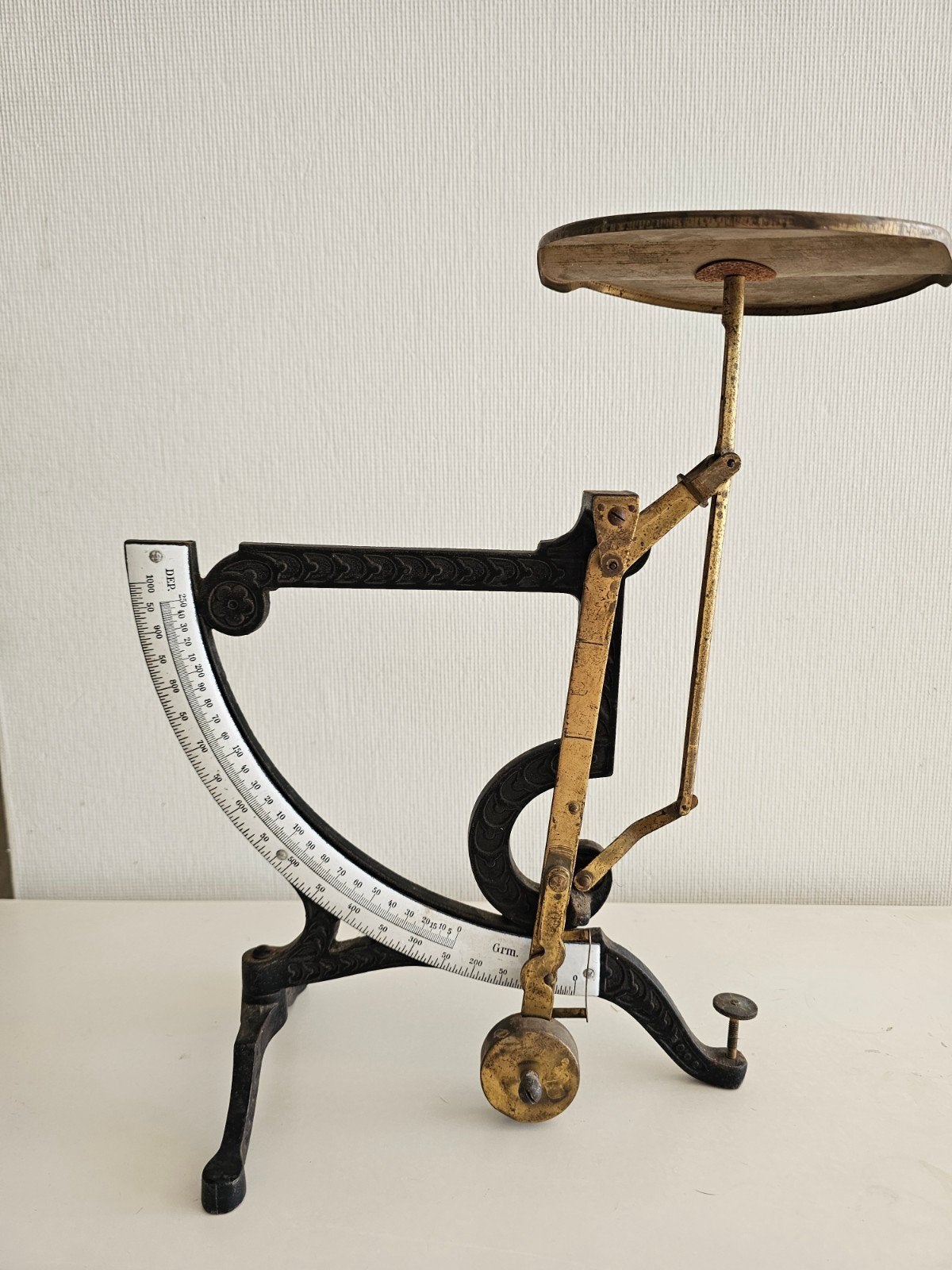 briefweegschaal antiek, Antiek en Kunst, Antiek | Gereedschap en Instrumenten, Ophalen of Verzenden