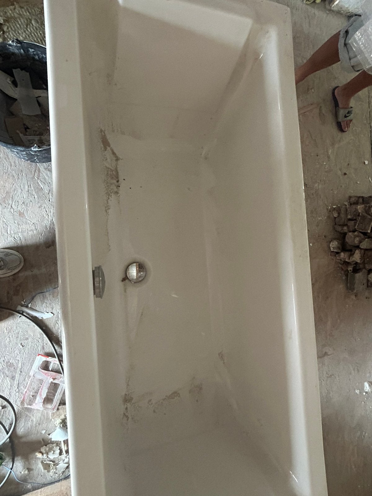 Baignoire, Moins de 100 cm, Enlèvement, Utilisé, 50 à 100 cm