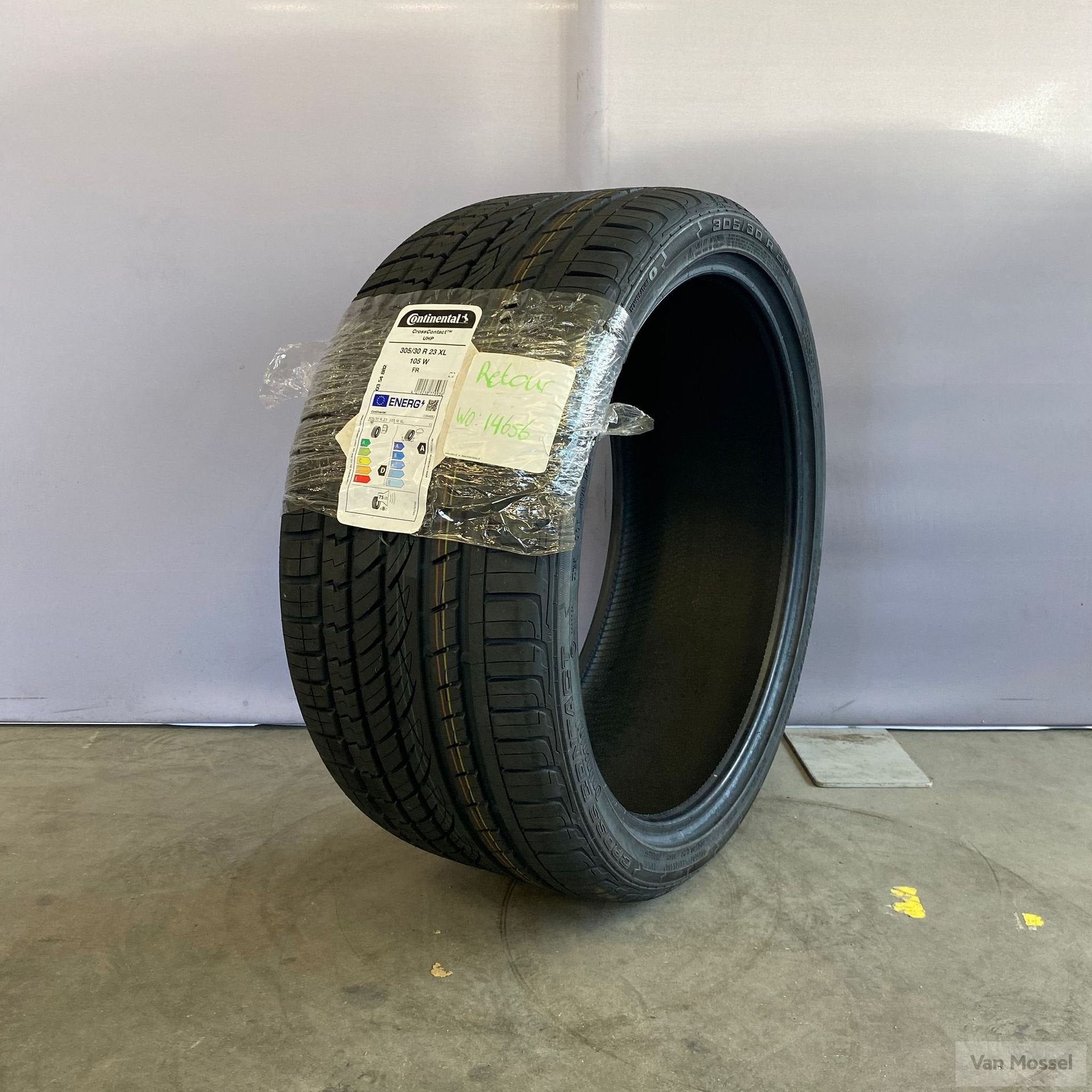 Continental Cross Contact Uhp 305/30/R23 105W, Gebruikt, -, -, Overige maten