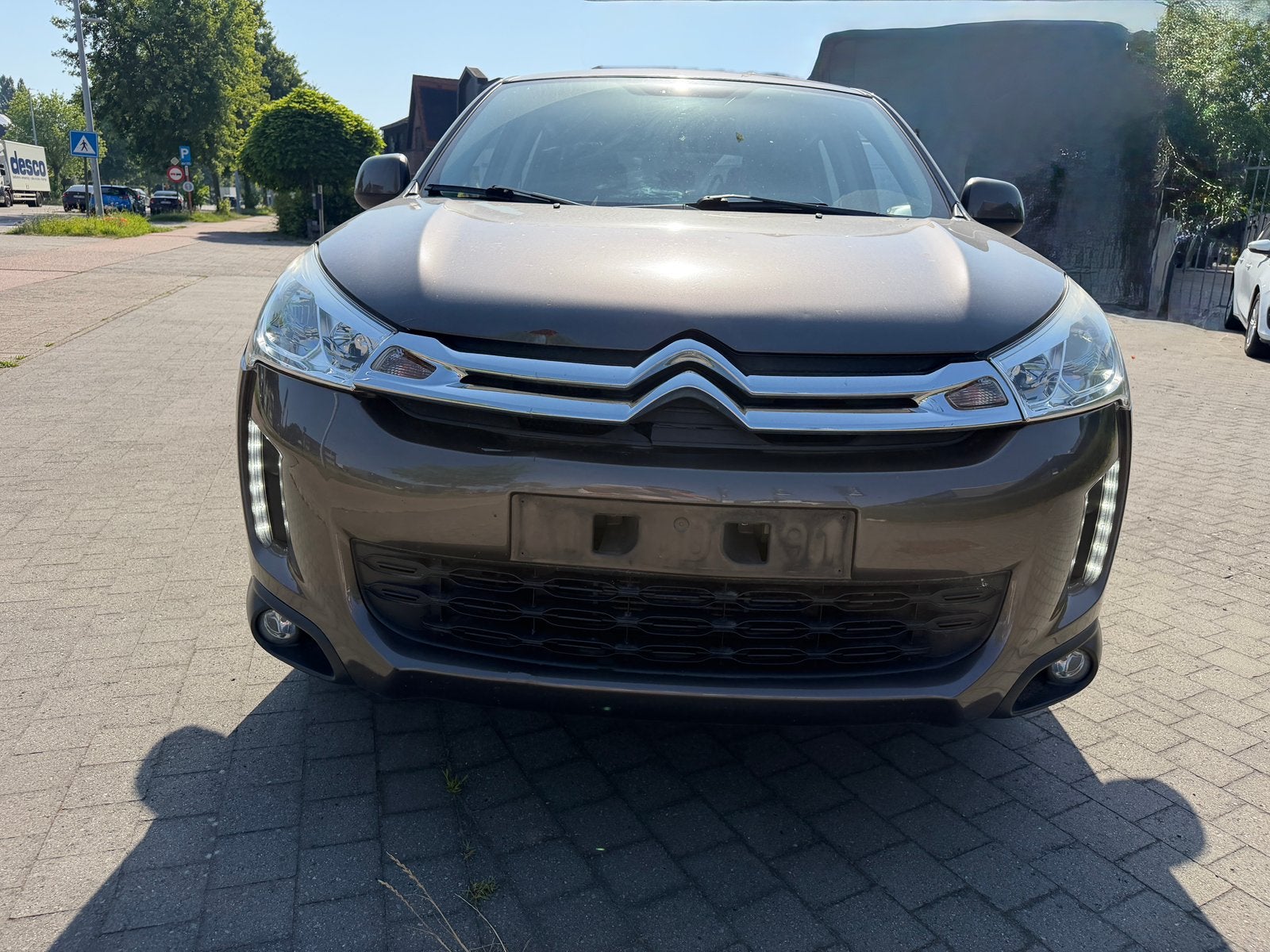 Citroen C4 Aircross 2015     112.000km  1.6 diesel, Auto's, Euro 5, Monovolume, Zwart, 4 cilinders