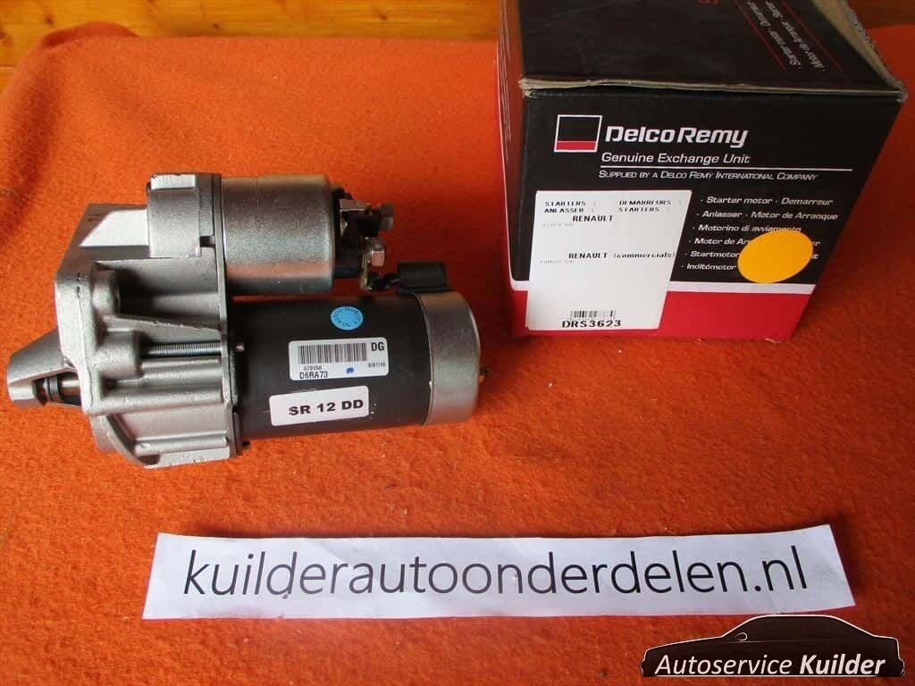 Startmotor Renault Clio 1,4 1,6 Kangoo 1,4 Valeo Nieuw, -, Renault, -, Nieuw