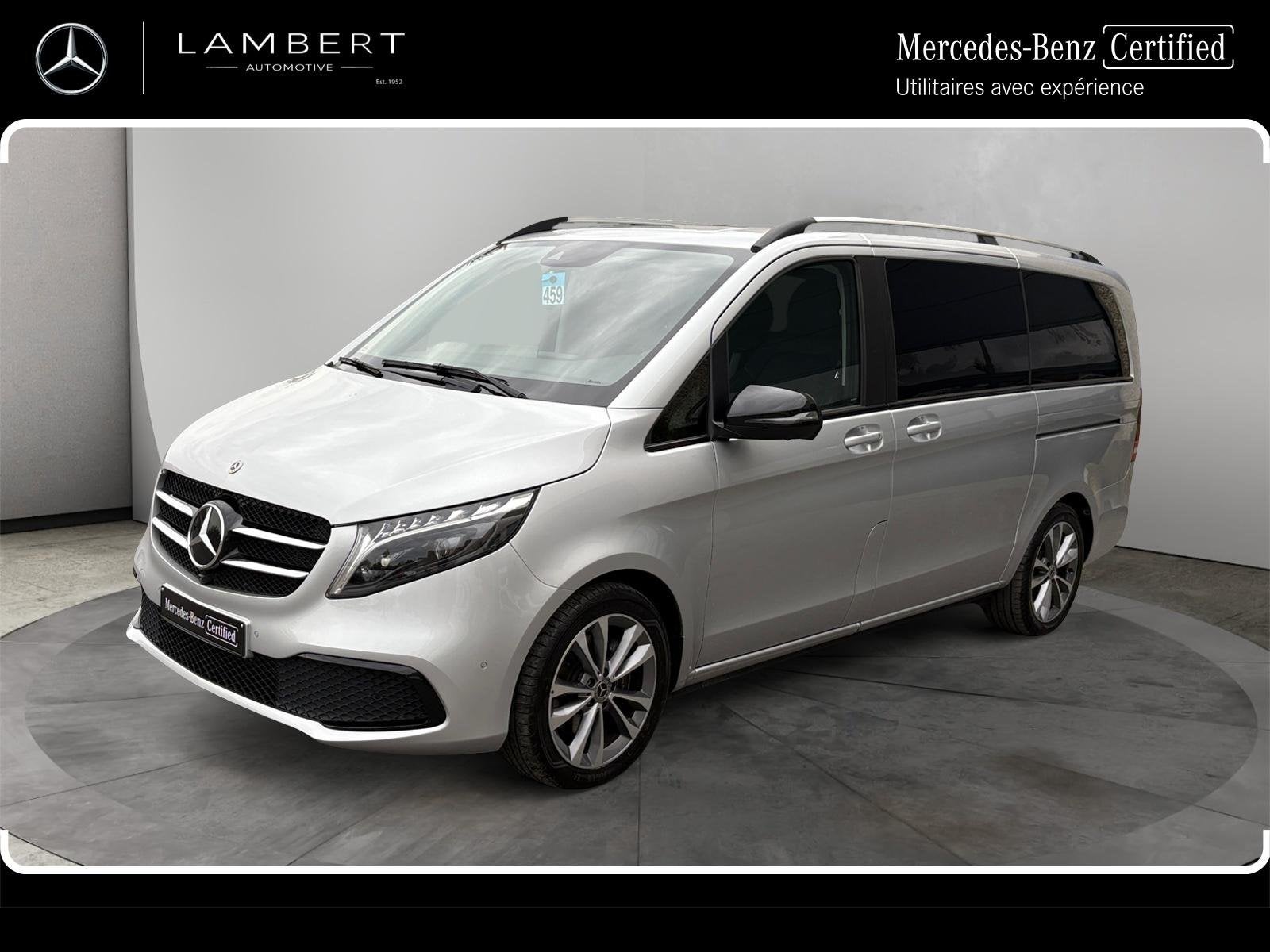Mercedes-Benz V-Klasse 300 d L2 Avantgarde. Double cabine po, Autos, Argent ou Gris, Entreprise, 5 portes, Automatique