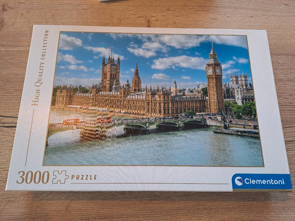 Puzzel 3000 stukjes, Hobby en Vrije tijd, Denksport en Puzzels, Ophalen, Meer dan 1500 stukjes, Zo goed als nieuw, Legpuzzel