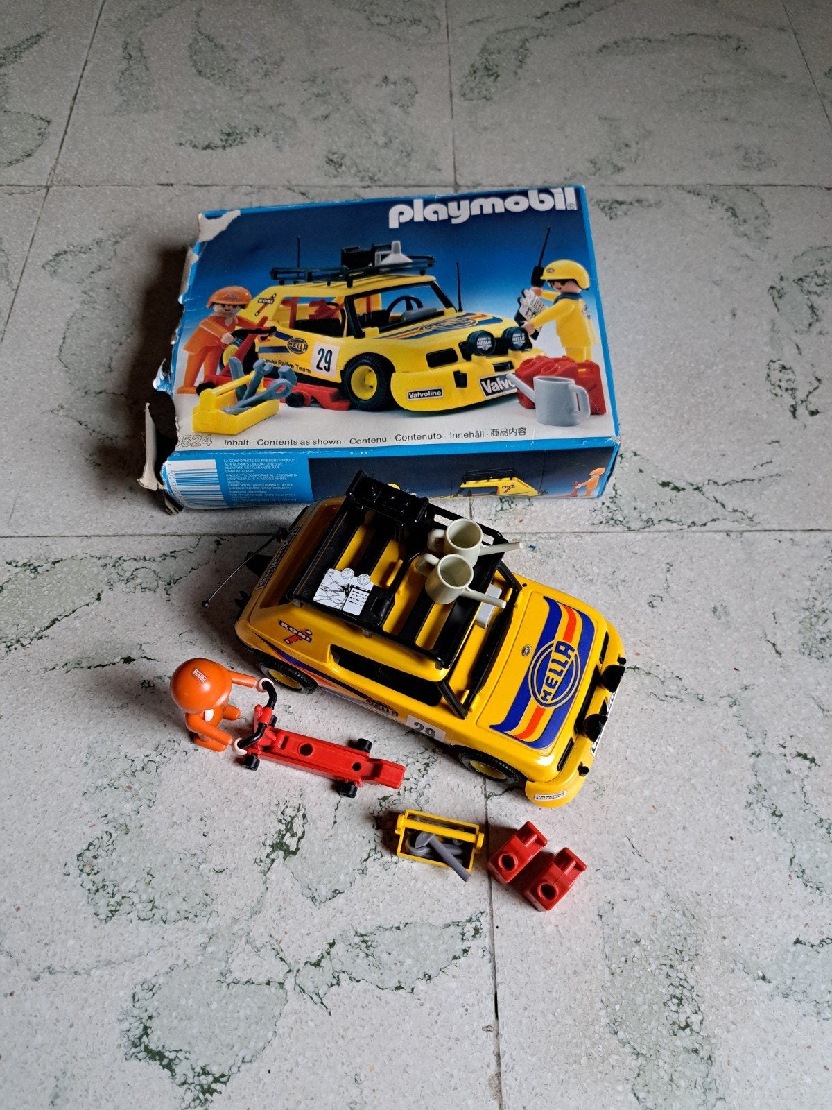 Voiture de rallye Playmobil 3524 vintage, Enfants & Bébés, Jouets | Playmobil, Enlèvement, Utilisé, Kit complet, Véhicule