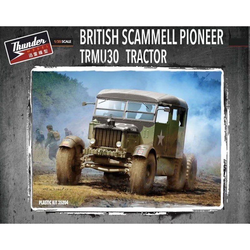 THUNDER MODEL 35204 Scammell Pioneer Tract.TRMU30  éch. 1/35, Hobby en Vrije tijd, Modelbouw | Auto's en Voertuigen, Overige merken