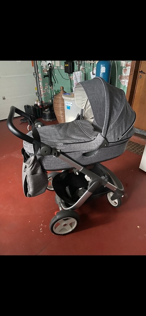 Poussette et buggy Stokke avec sac, Enlèvement, Comme neuf, Autres types