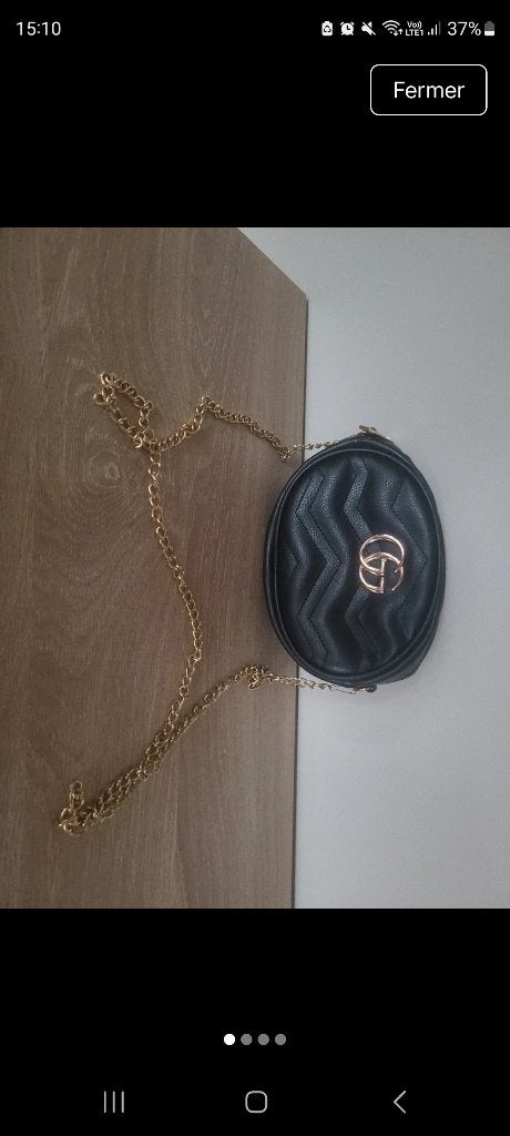 Gucci-tas, Ophalen of Verzenden, Nieuw, Zwart, Schoudertasje