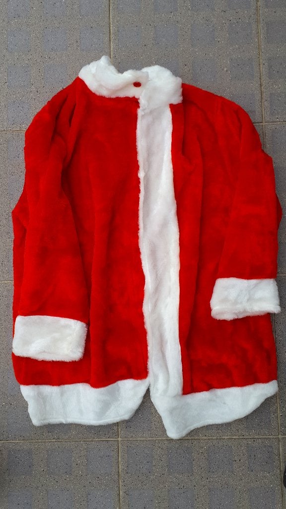 Kerstmanpak, Hobby & Loisirs créatifs, Costumes, Matériel de théâtre & Jeux de rôle, Enlèvement, Comme neuf, Accessoires de théâtre