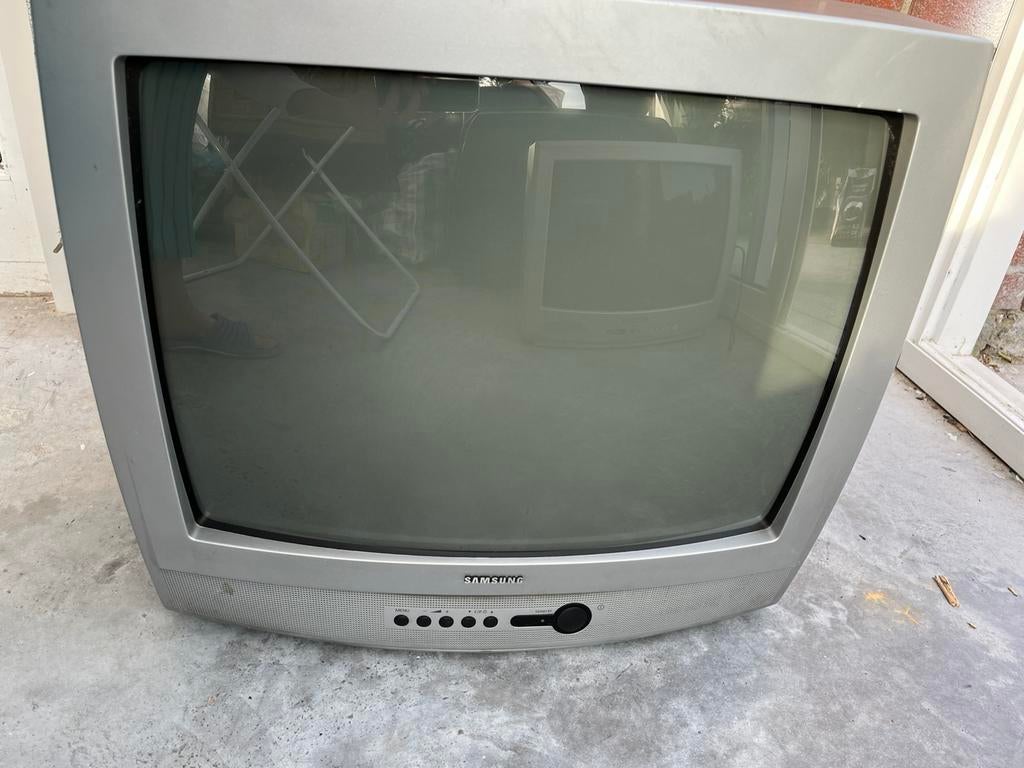 Télévision cathodique Samsung vintage, Ophalen, Zo goed als nieuw, Samsung