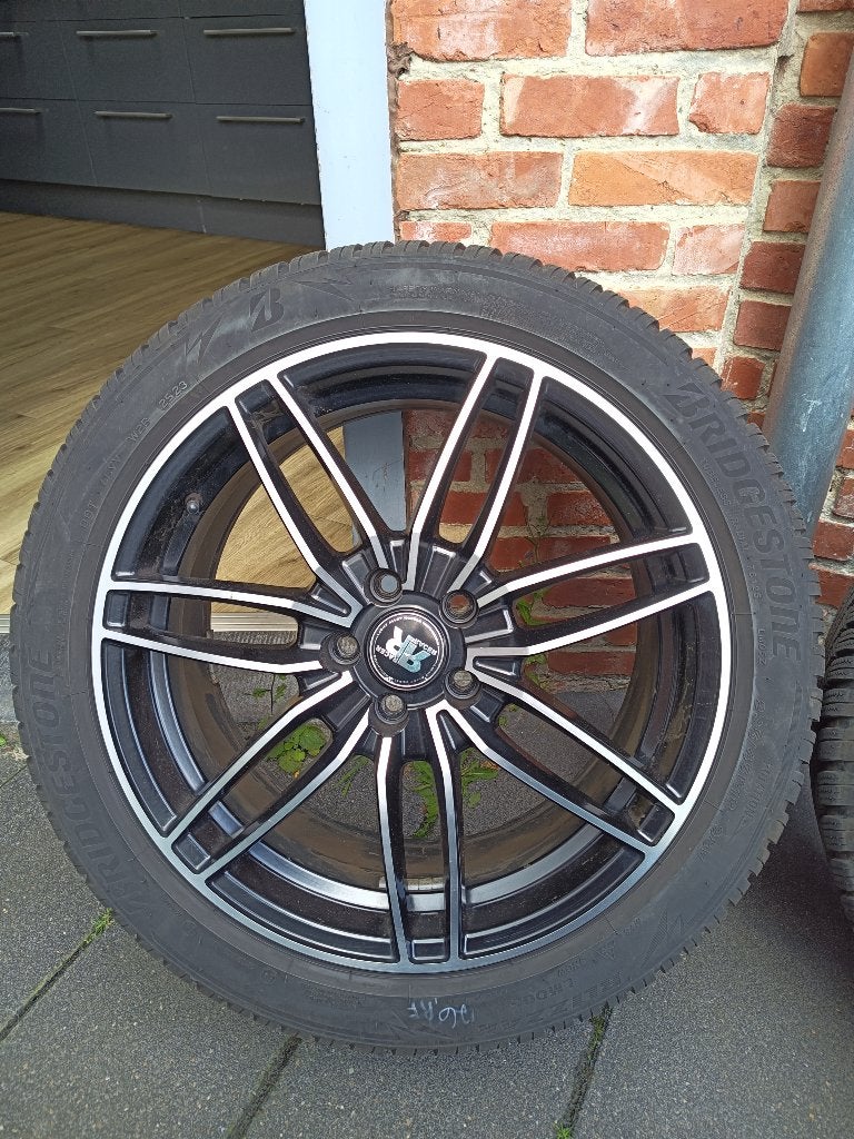jantes wielen 18x8 ET45 5T 108, Pneus hiver, Véhicule de tourisme, 18 pouces, Enlèvement